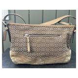 Coach Signature Jacquard Handbag Purse