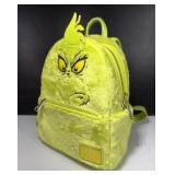 New Dr. Seuss Grinch Loungefly Mini Backpack