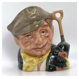 Royal Doulton The Gardener Miniature Toby Jug