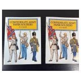 Confederate Army Paper Doll Soldiers Books