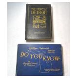1926 Detroit & 1937 Michigan Books