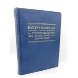 Bailey's Handbook 1953 Engineer's Hardcover Book