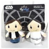 Star Wars Han Solo & Princess Leia Itty Bittys