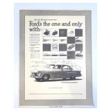 Ford 1952 Original #468 J. Walter Thompson Car Ad