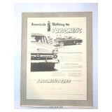 Ford 1952 Original #458 J. Walter Thompson Car Ad