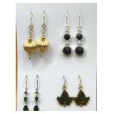 Collection of Fish Hook Pierced Earrings