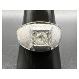 Karatclad signed 18K HGE Menï¿½s Ring