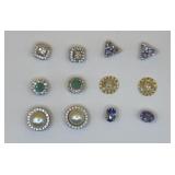 Collection of pierced stud