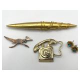 Copper Road Runner Brooch & Jewelry Collection