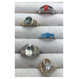 Fashion Ring Collection.  Size 5