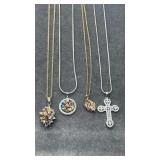 925 silver necklaces  16-18ï¿½ 24.2g