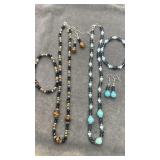 Beaded jewelry sets  18ï¿½ necklace