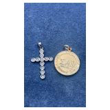 10k gold charms 4.8g