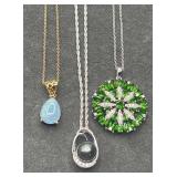 925 silver necklaces  18-22ï¿½  18.8g