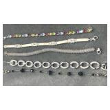 Collection of bracelets