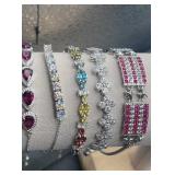 Rhinestone bracelets