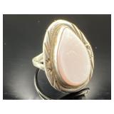 Sterling Silver Nakai Mother of Pearl Ring