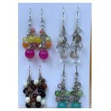 Collection of Fish Hook Pierced Earrings