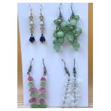 Collection of Fish Hook Pierced Earrings