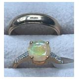 10K rings. Size 7. 8.4g