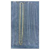 925 silver 16ï¿½ chains  24.7g