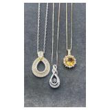 925 silver necklaces 16-20ï¿½  16.5g
