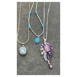 925 silver necklaces. 18ï¿½  18.3g