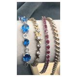 925 silver bracelets  36.2g