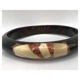 Signed Richard Marcus Mammoth Ivory Semi Precious