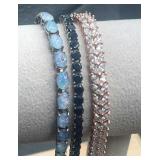 925 silver bracelet collection 41.6g