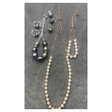 925 silver sets. Necklace & bracelets adjustable.