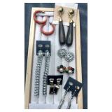 Collection of pierced earrings