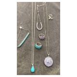 925 silver jewelry sets. 40.2g