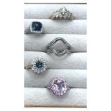 Fashion Rings Collection. Size 5