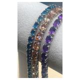 925 silver bracelet collection. 41.2 g