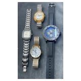 Collection of menï¿½s watches