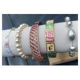 Collection of misc bracelets