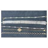 Goldtone bracelet collection