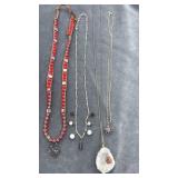 Evil eye charm & other necklaces 18-24ï¿½