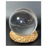 Clear Crystal Sphere