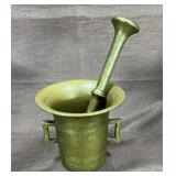 Brass Mortar & Pestle
