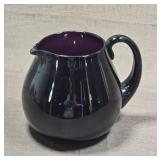 Amethyst Glass Pitcher With Handle