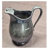 English Pewter PitcherPint Touchmark 1880