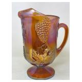 Imperial Carnival Glass 10ï¿½ Grape Pitcher
