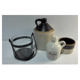 Vintage Stoneware & Glass Kitchenware Group