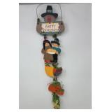 Happy Thanksgiving Wooden Wall Hanging 22ï¿½long
