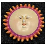 Sergio Bustamante Sun Face Brooch
