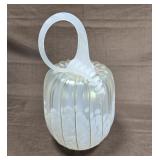 Jack Pine Art Glass Pumpkin 2021 Signed