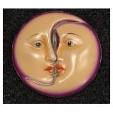 Sergio Bustamante Face Brooch
