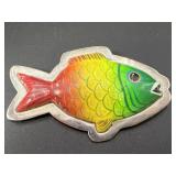 Sterling Silver Vintage Taxco Fish Brooch